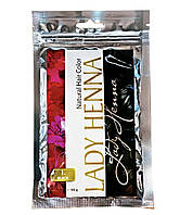 "Чорна" Фарба для волосся на основі хни Lady Henna