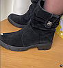 Осінні замшеві жіночі черевики 36-41, фото 2