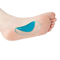 Супинатор гелевый, ортопедическая гелевая стелька для обуви прозрачный