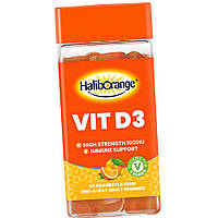 Вітамін Д Haliborange Vit D3 1000 IU 45 желеек апельсин