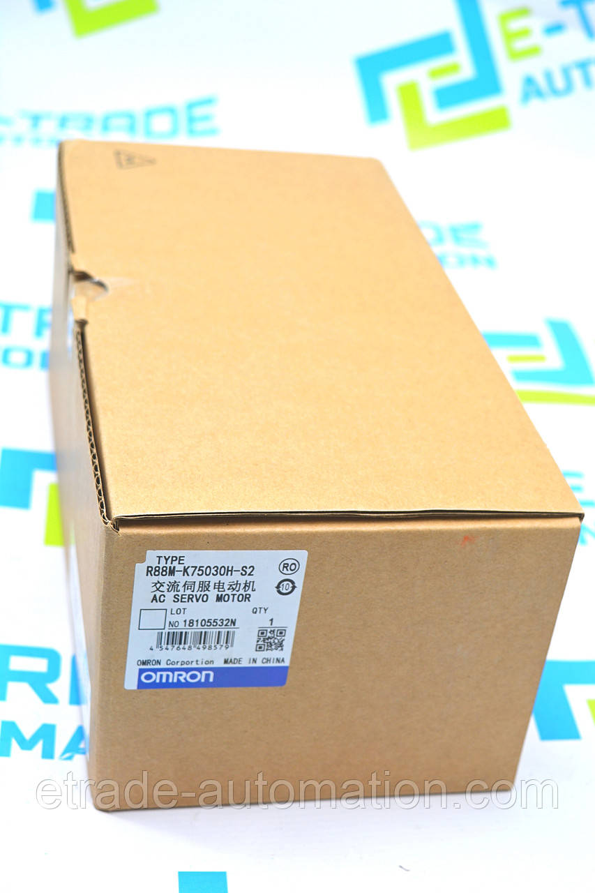 Серводвигун Omron R88M-K75030H-S2
