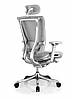 КРІСЛО КОМП'ЮТЕРНЕ Enrandnepr NEFIL LUXURY MESH з підставкою СІРЕ, фото 5