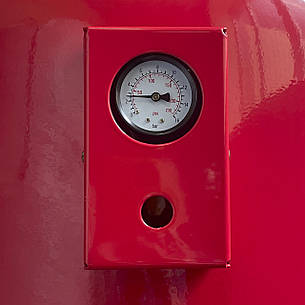 Бак Optima cal-pro для систем опалення 300 л 10bar вертикаль. (з манометром), фото 2