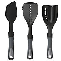 Набор поварских лопаток Dexas Nylon Spatulas Set 2в1 из 3-х предметов нейлоновый (GN2-25-432)