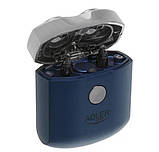 Бритва дорожня Adler AD 2937 з USB, синя, фото 5