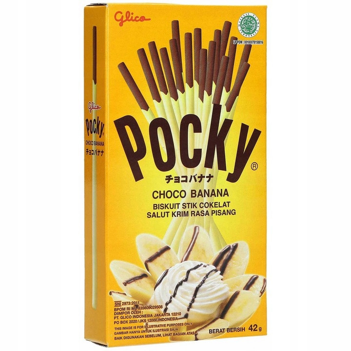 Японські палички Pocky Choco Banana 42g, фото 1