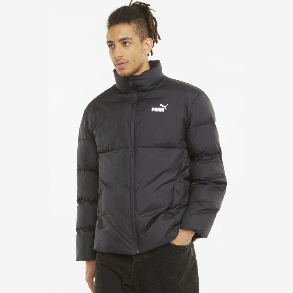 Куртка спортивна чоловіча Puma Essentials+ Eco Puffer 587693 01 (чорна, зима, штучний пух, -30, пума), фото 1