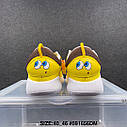 Eur39-46 Кросівки Nike Hyperdunk X  Low 2018 SpongeBob Спанчбоб Губка Боб жовті чоловічі баскетбольні, фото 4