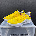 Eur39-46 Кросівки Nike Hyperdunk X  Low 2018 SpongeBob Спанчбоб Губка Боб жовті чоловічі баскетбольні, фото 3