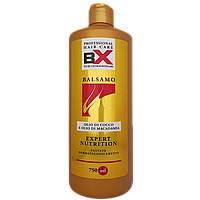 Бальзам для волос питательный с маслом макадамии BX Balsamo Expert Nutrition 750 мл