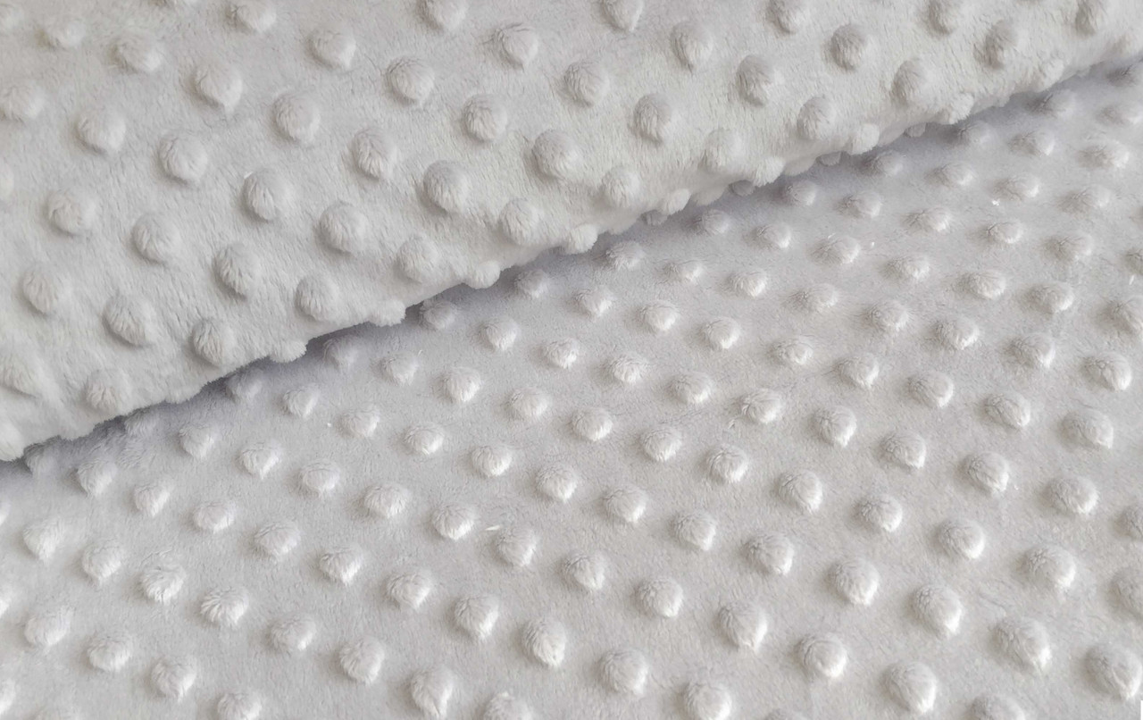 Плюш minky светлосерый 350 г/м2 ОПТ М21 от интернетмагазина тканей и