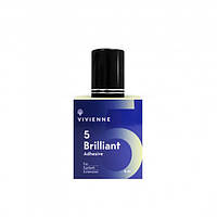 Клей Vivienne Brilliant 3 ml для нарощування вій, Вів'єн Діамант 3 ml 1 сек, 5-6 тижнів 5 ml