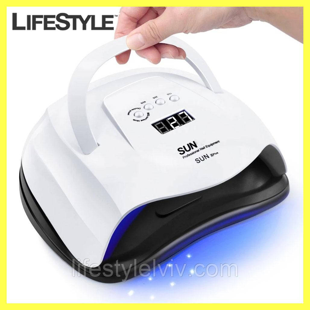 Манікюрна лампа 126W SUN X PLUS / Ультрафіолетова лампа для сушіння гель-лаку, фото 1