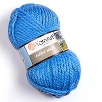 Пряжа YarnArt Alpine Maxi - 668 голубой