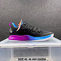 Кросівки Nike Hyperdunk X Low 2018 Purple Black чоловічі баскетбольні, фото 6