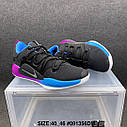 Кросівки Nike Hyperdunk X Low 2018 Purple Black чоловічі баскетбольні, фото 9