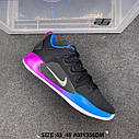 Кросівки Nike Hyperdunk X Low 2018 Purple Black чоловічі баскетбольні, фото 8