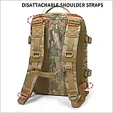 Тактичний рюкзак наплічник оперативного використання трансформер 1,2 кг Cordura, фото 6