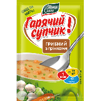 Суп грибний з грінками швидкого приготування Тітка Соня 15г