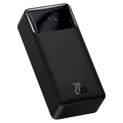 Зовнішній акумулятор (універсальна батарея) Power bank 30000 мАч 20Вт Baseus PPDML-N01, фото 1