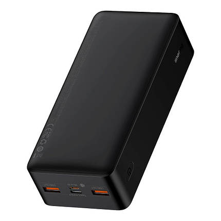 Зовнішній акумулятор (універсальна батарея) Power bank 30000 мАч 20Вт Baseus PPDML-N01, фото 2