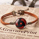 Браслет Naruto шарінган Наруто Sharingan Shippuuden у вигляді квітки очей Аніме амулет талісман, фото 4
