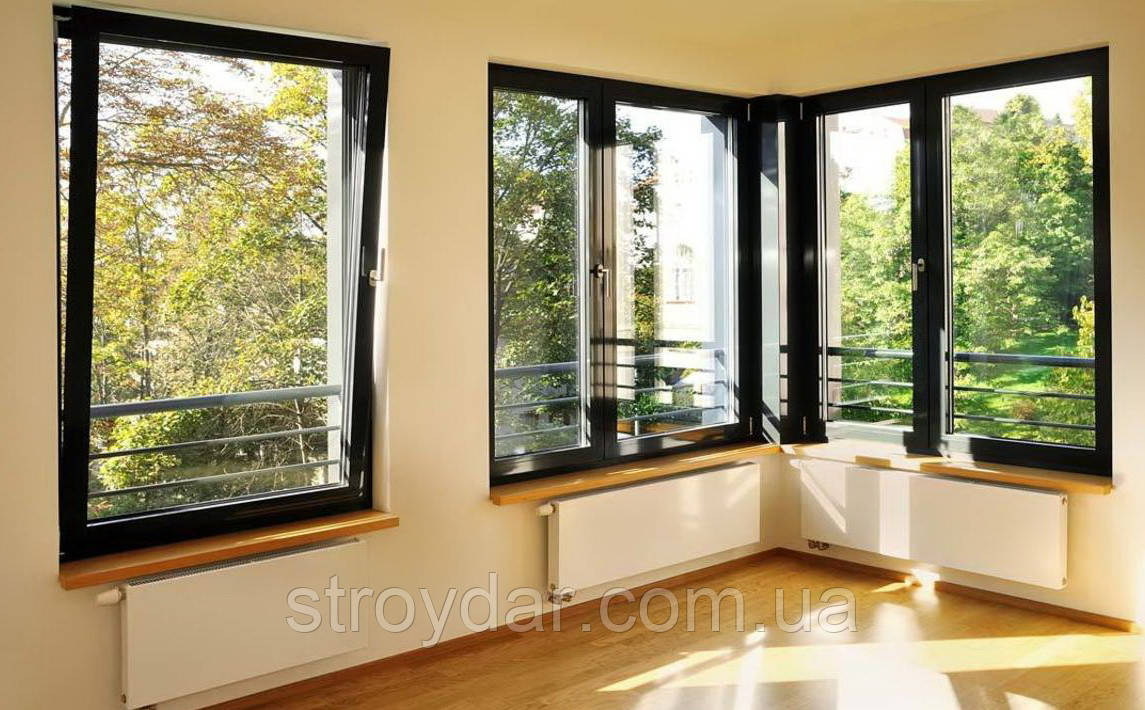 Пластикові вікна профіль REHAU Euro-Design 60