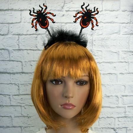 🔥 Розпродаж! Прикраса на голову Павуки, антенки обруч