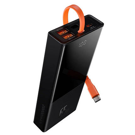 Повербанк 20000 мАг 65Вт 2x USB Type-C Baseus Elf PPJL000001, фото 1