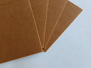 Фетр 3 мм 20х30 см 10листів колір — світло-коричневий