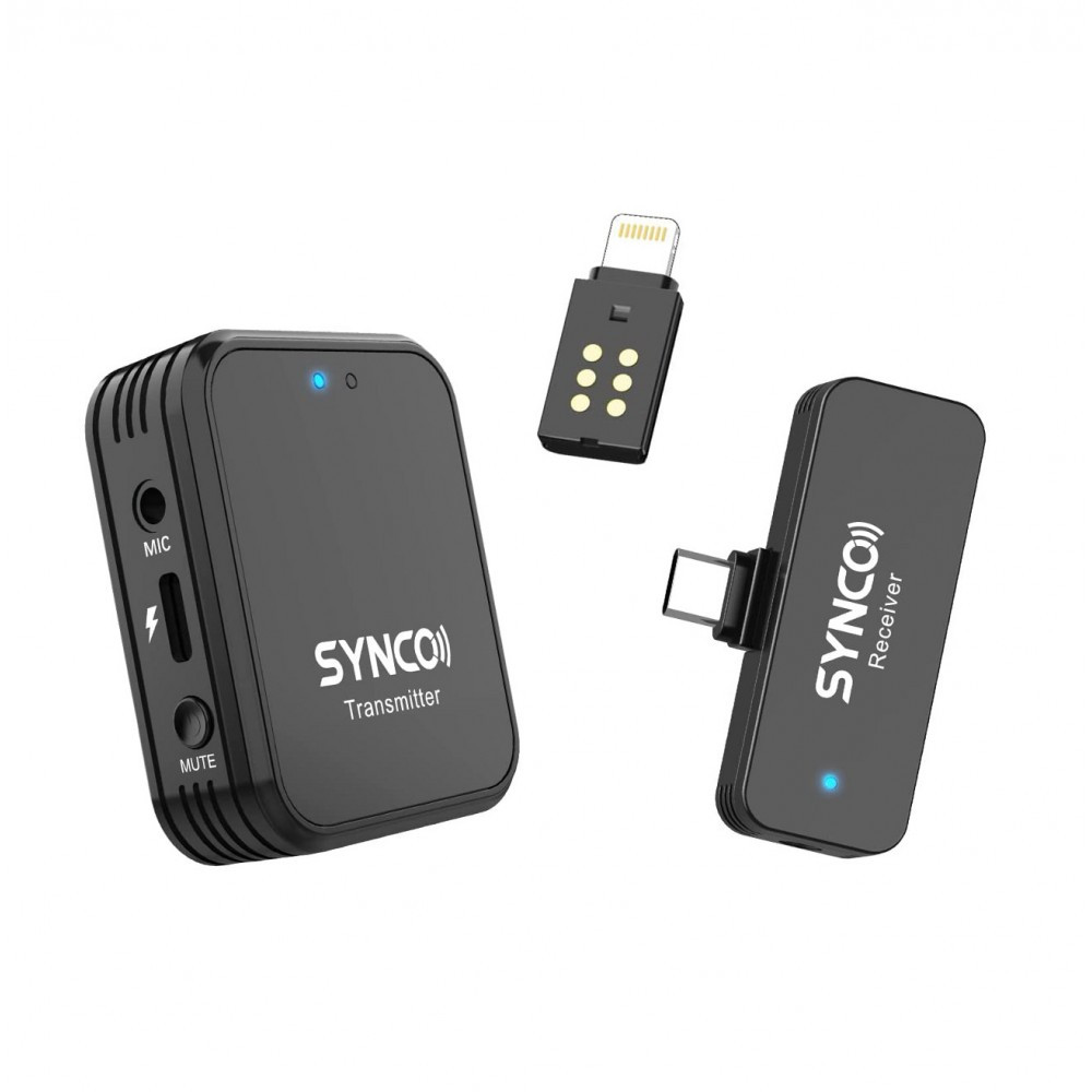 Бездротова мікрофонна система для телефона Type-C/Lightning Synco WAir-G1TL