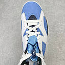 Eur36-47.5 Nike Air Jordan 6 Retro UNC University Blue CT8529-410 кросівки, фото 8