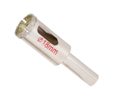 Алмазна коронка по керамограниту для плитки 18 мм. Sigma 1541181