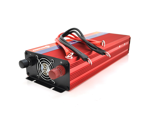 Автономний інвертор NV-5000(2500Вт) USB 1 універсальна розетка, крокодилли