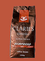 Кава в зернах Claire's Coffee SUPER CREMA 1кг