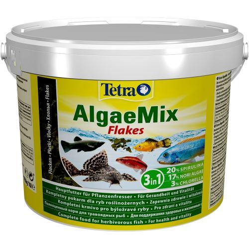 Сухий корм для риб акваріумних Tetra Algae Mix в пластівцях 10 л (для травоїдних риб)