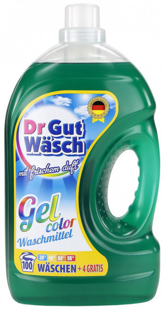 Гель концентрований для прання кольорової білизни Dr. Gut Wasch 3.15 л