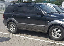 Дефлектори вікон Kia Sorento 2002-2009 (HIC)