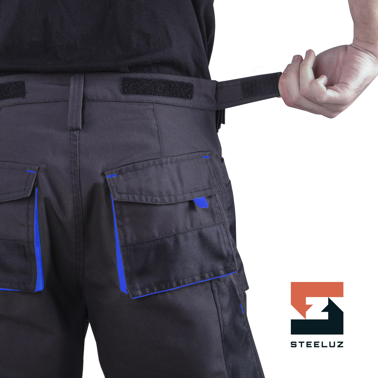 Штани робочі-захисні зі знімною утепленою підкладкою SteelUZ 4S BLUE (зріст 176 см) - фото 6 - id-p1686265074