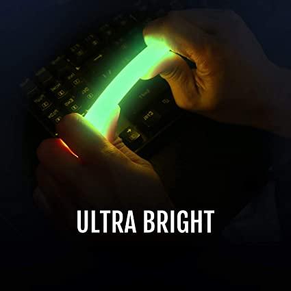 Химический фонарик свет MediTac зелёный на 12 часов, палочка светящаяся ХИС, яркий химсвет - фото 1 - id-p1686266909