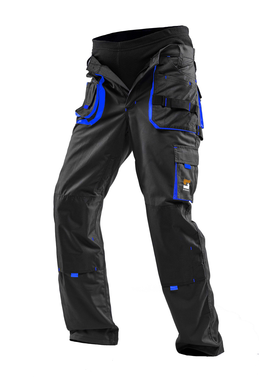 Штани робочі-захисні зі знімною утепленою підкладкою SteelUZ 4S BLUE (зріст 176 см) - фото 1 - id-p1686265074