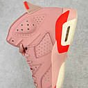 Eur36-46 Air Jordan 6 Retro "Aleali May" CI0550-600 кросівки, фото 3