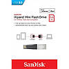 USB Флешка 2в1 64GB Lightning Apple/USB 3.0 для телефону, комп'ютера SanDisk iXpand MINI Сірий, фото 3