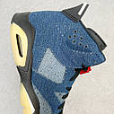 Air Jordan 6 Retro Midnight Navy CT5350-401 кросівки, фото 5