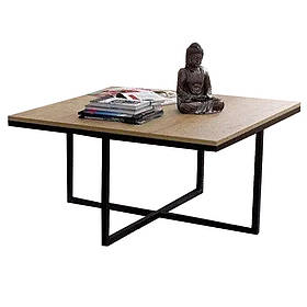 Журнальний кавовий столик лофт 60*47*60 см. "Ханко" LNK