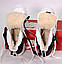Зимові жіночі кросівки Nike Air Force 1 Mid 07 LV8 Utility "White Black", фото 9