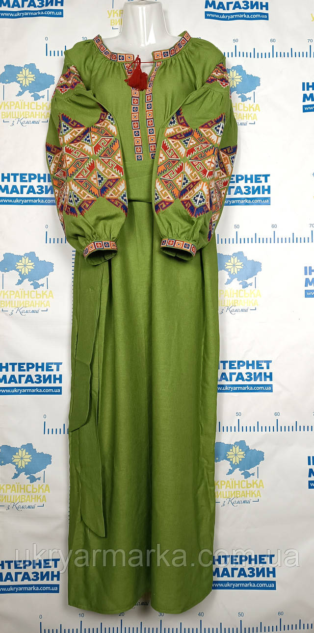 сукні вишиті - оригінальне, гармонічне поєднання кольорів