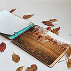 Фотокнига "Пара" зі світлою дерев’яною обкладинкою | Замовити фотобук для закоханих, фото 6