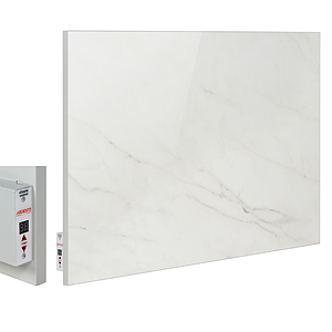 Керамічна панель ARDESTO 15м2 750Вт електр. упр-ння 90 х 60см терморегулятор білий мармур