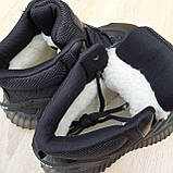 Кросівки підліткові зимові з хутром адідас, фото 5